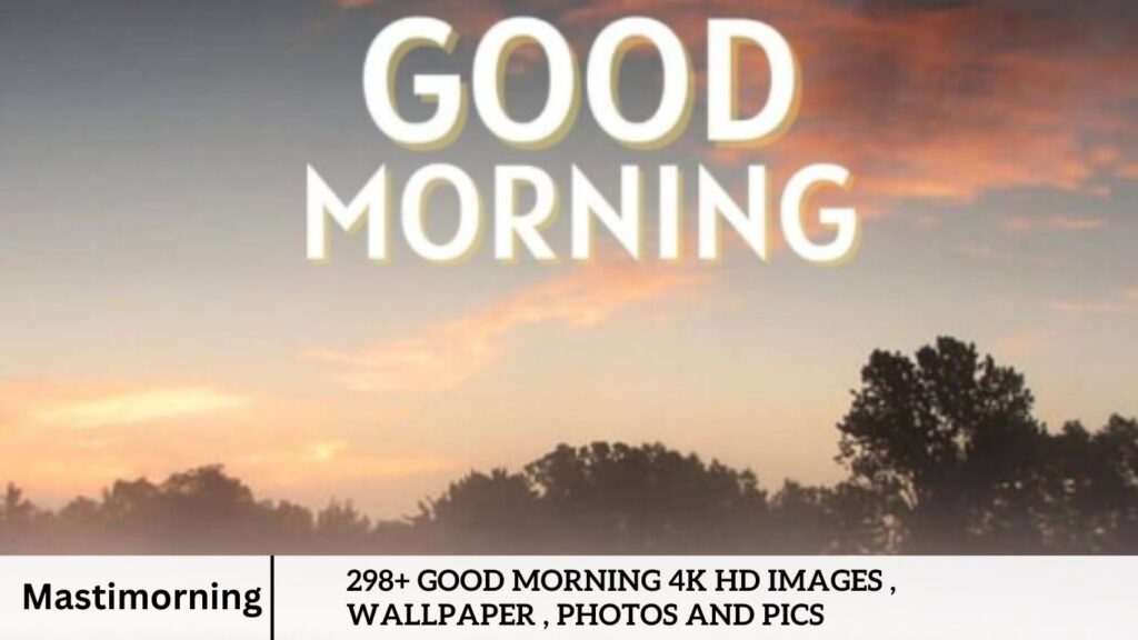 298+ Good Morning 4k HD Images , Wallpaper , Photos and Pics