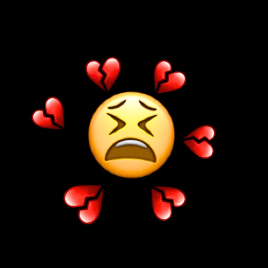 Image of Sad alone Emoji Dp